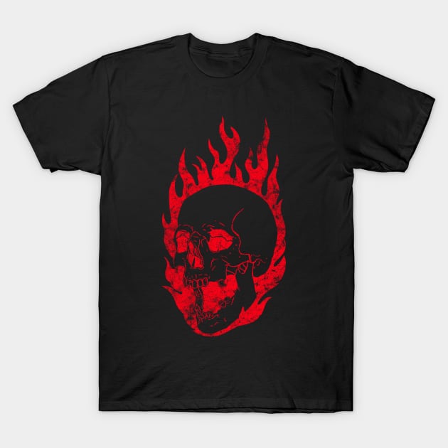 Flames of death T-Shirt by FanFreak